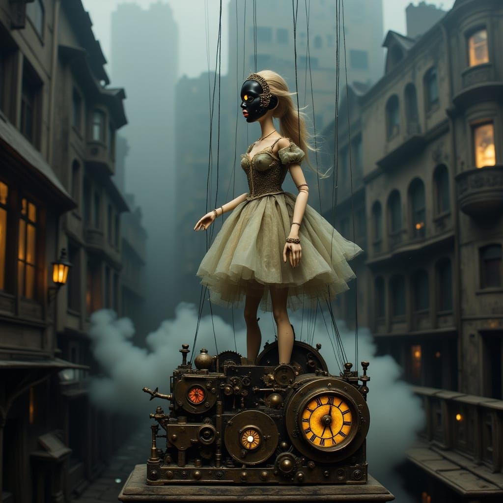 <lora:Marionette-Flux:1.0> <lora:Puppet Maddness:1.0>  <lora...