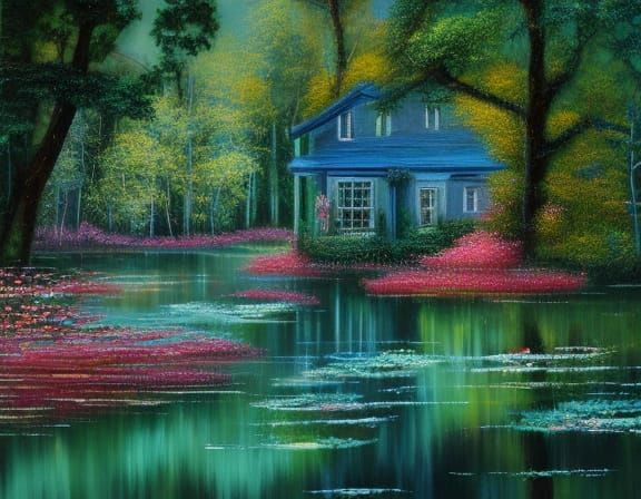 Idyllic Paradise in Serene Splendor