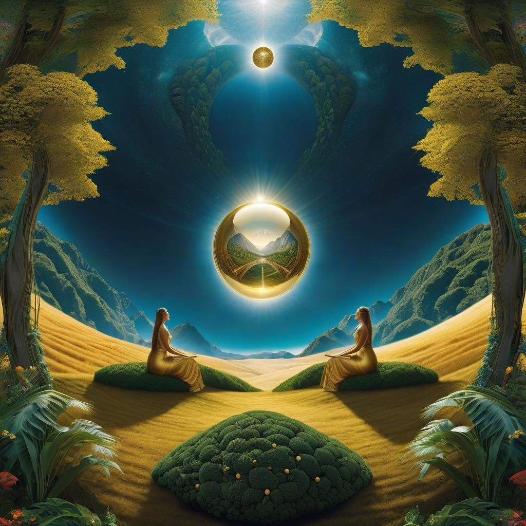 Duality: Beauty and Hideousness in Photorealistic Fantasy Ar...