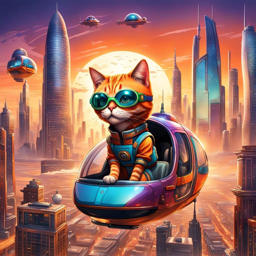 Cat-Human Hybrid Arrives in Marsport Entertainment District