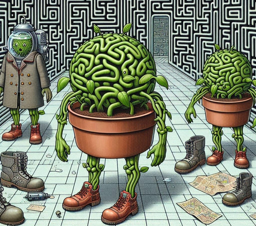 Hobo Hydroponic Plants Wander Through a Notorious Series of ...