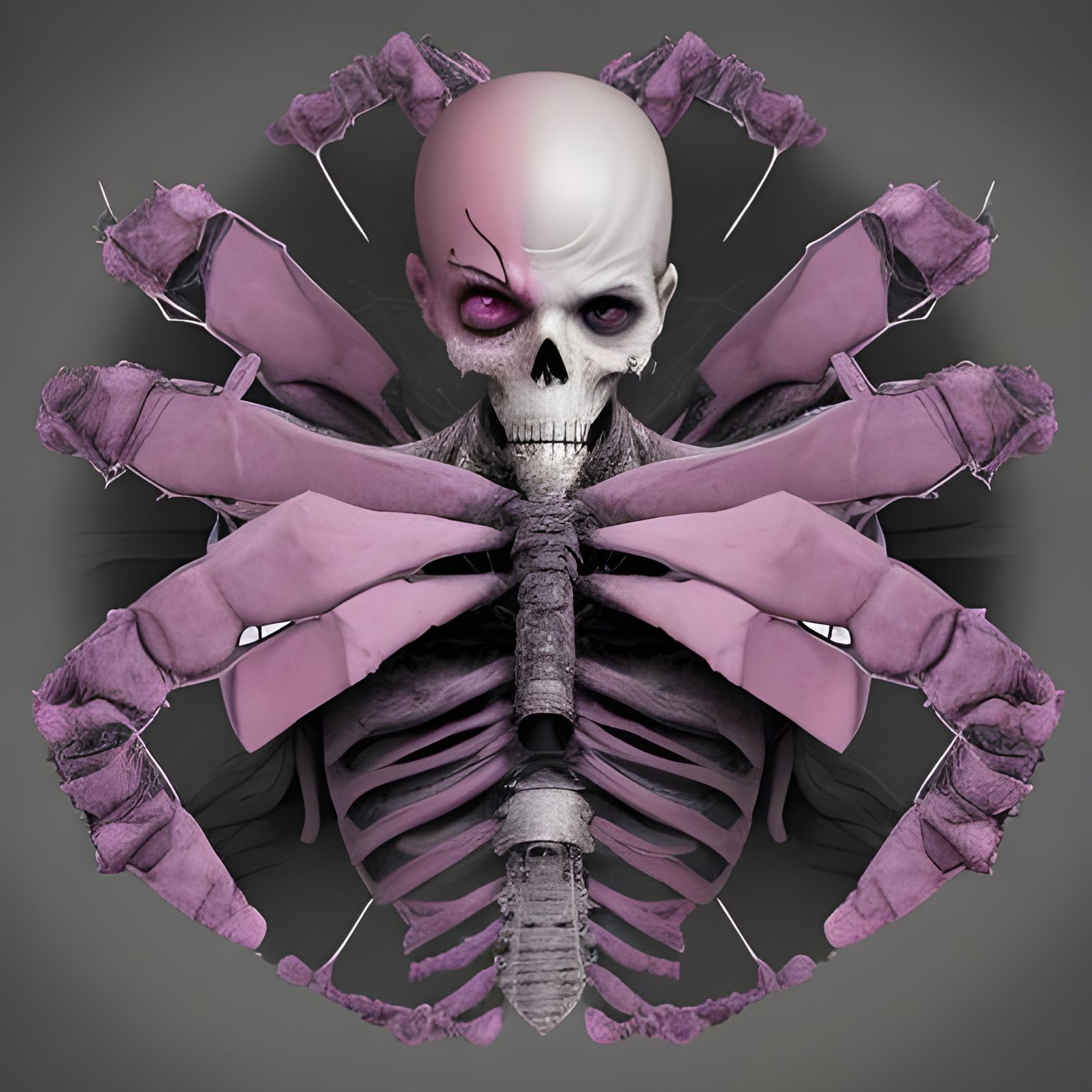 Microscopic View of Cancer Cells