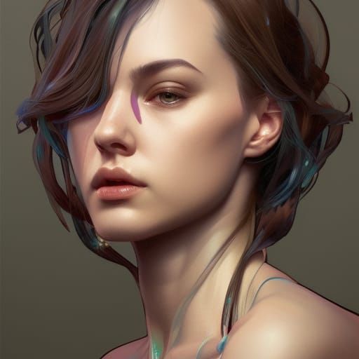 Photorealistic Portrait with Dynamic Lighting