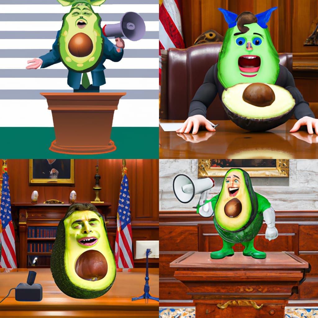Avocado Shrek: Speaker of the House