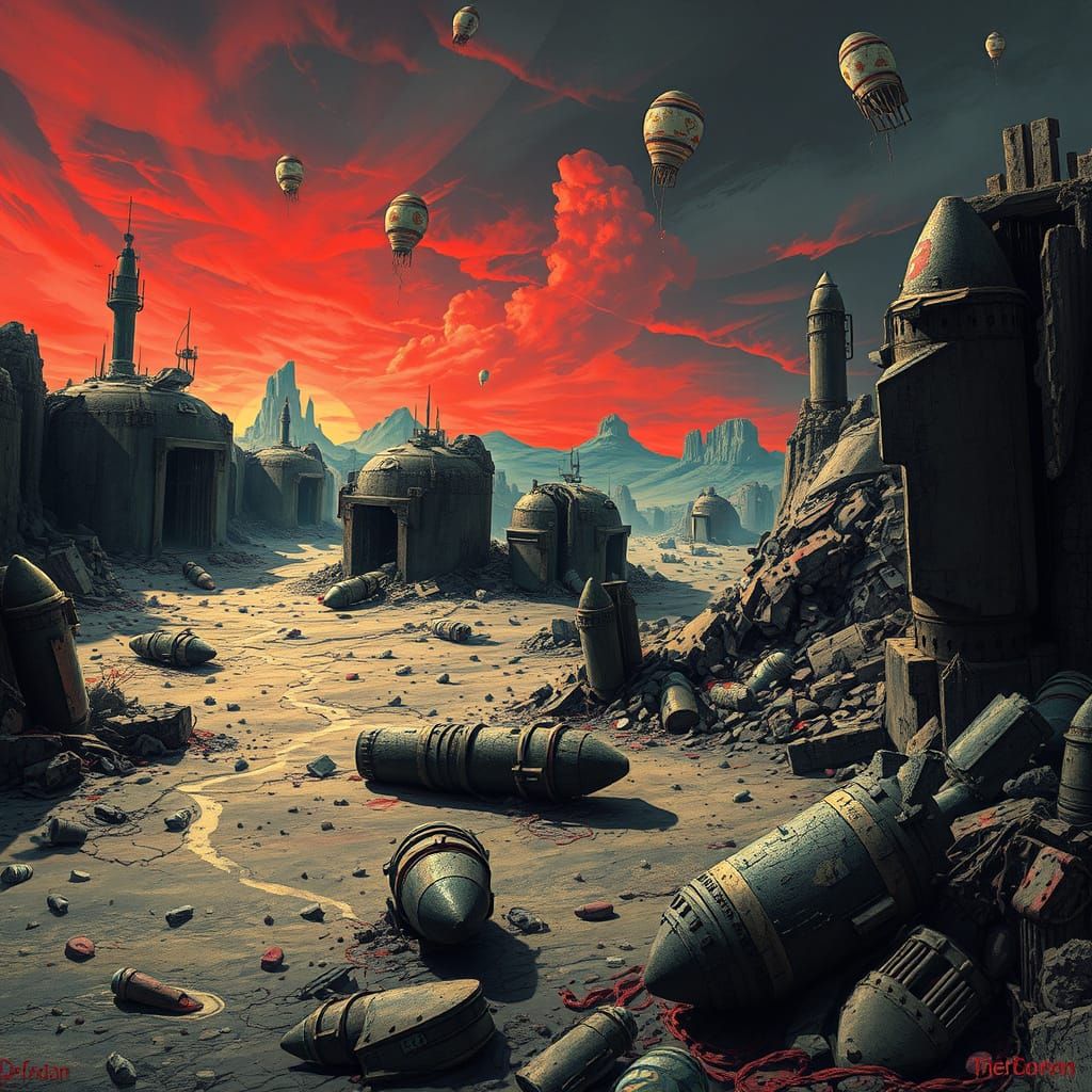 Surreal Apocalypse: Defcon 1 Paradox