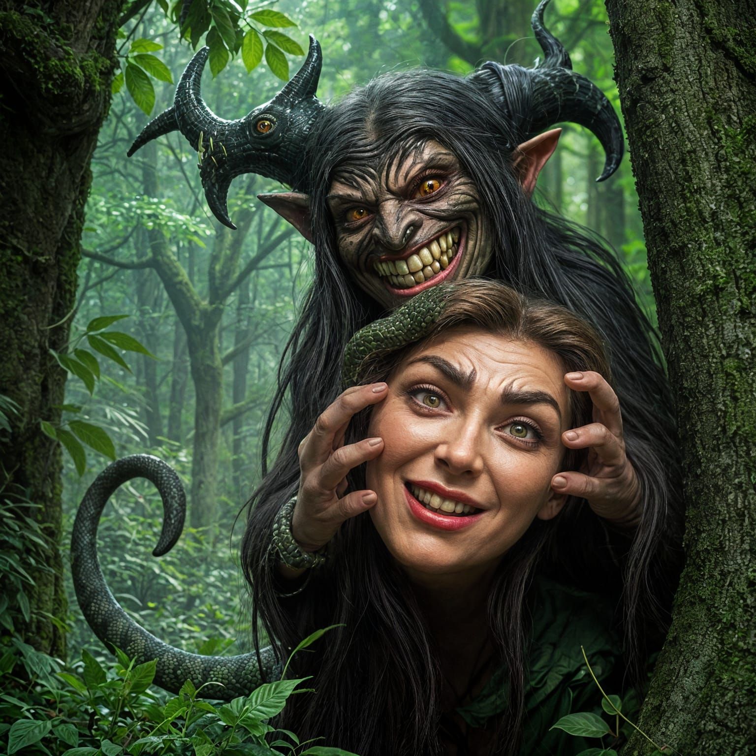 Witch in Serpentine Disguise