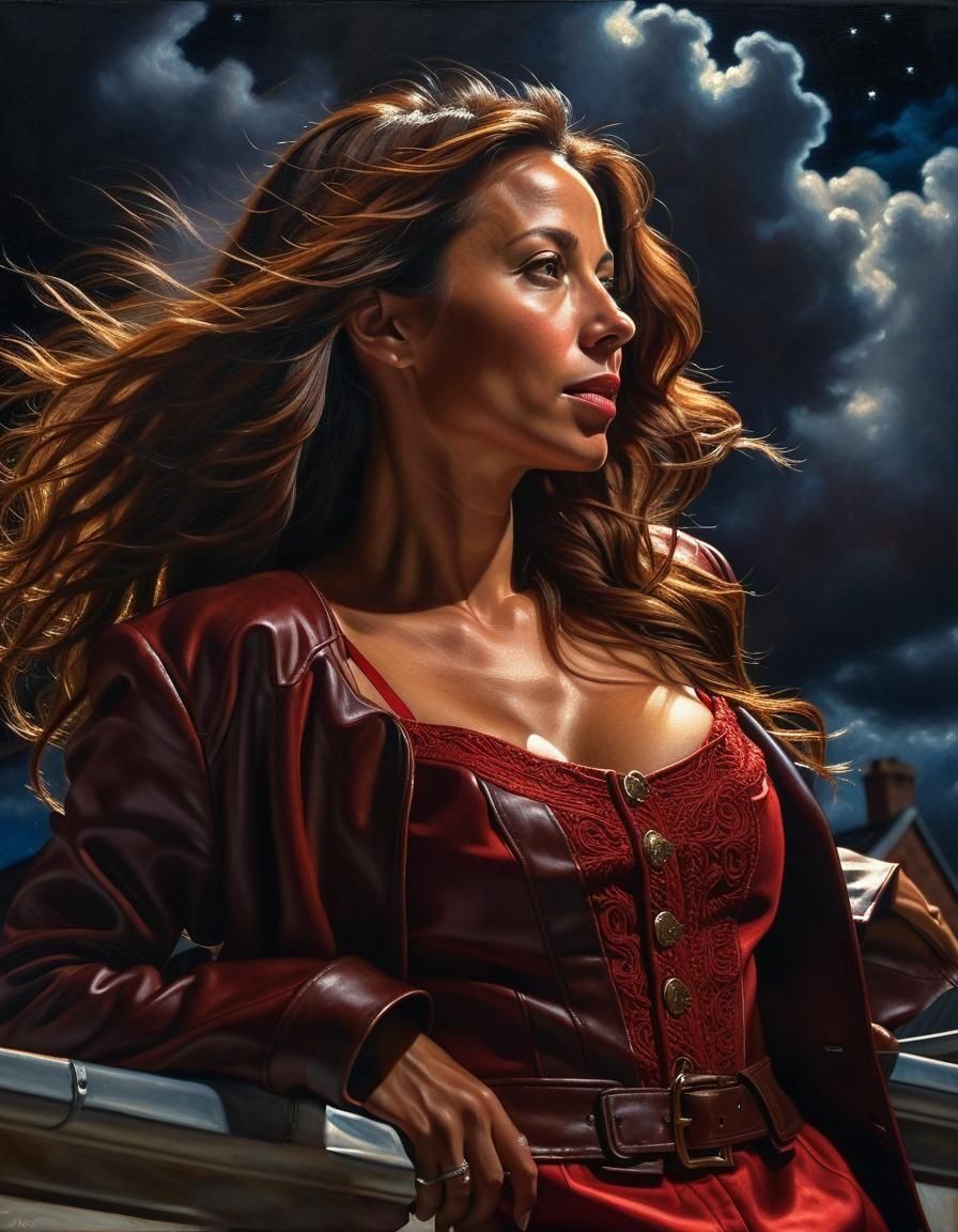 Stunning Renaissance Rooftop Masterpiece at Night