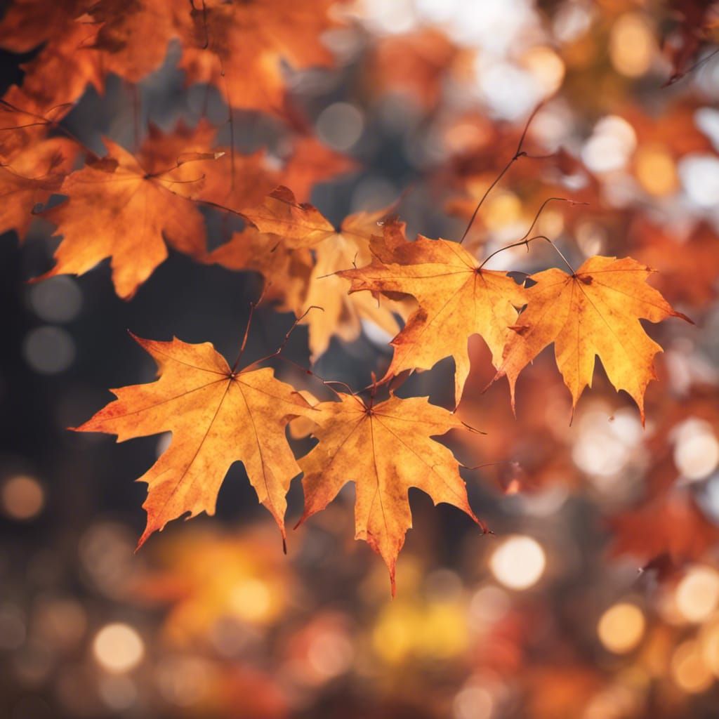 Autumn Maple Leaves: Professional Photography