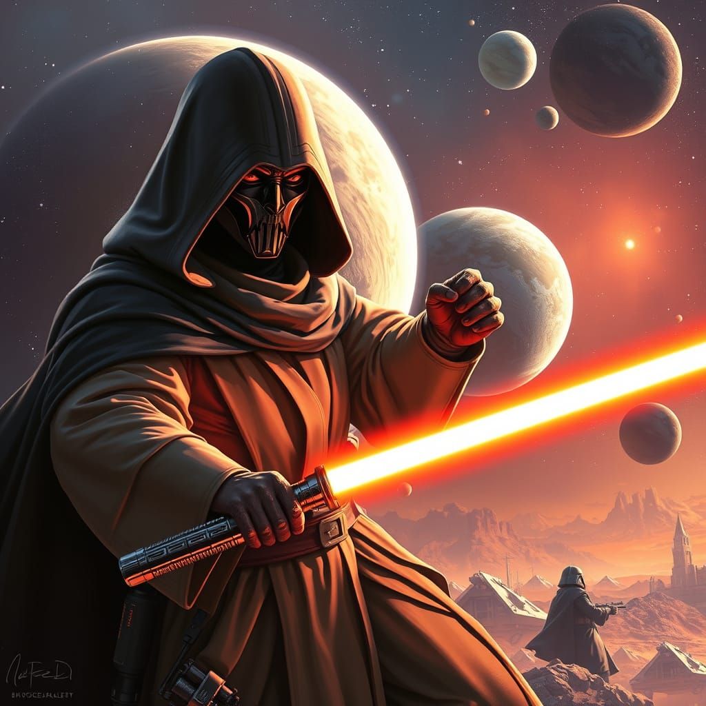 Jedi Knight in Star Wars Galaxy, Concept Art