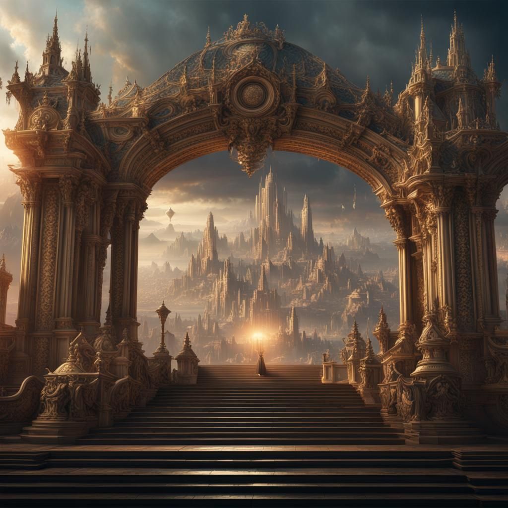 Epic Awards Show Digital Matte Painting