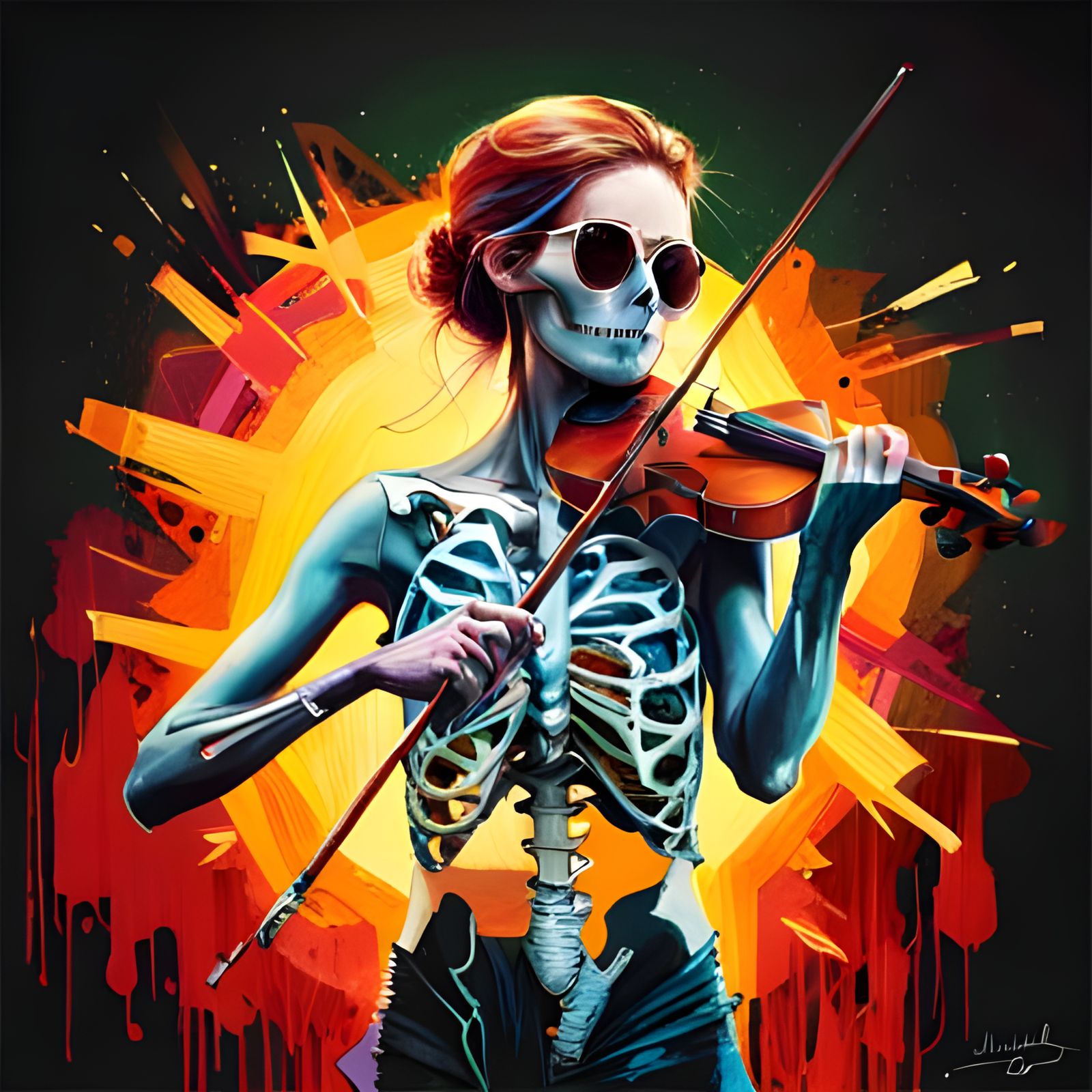 The violinist