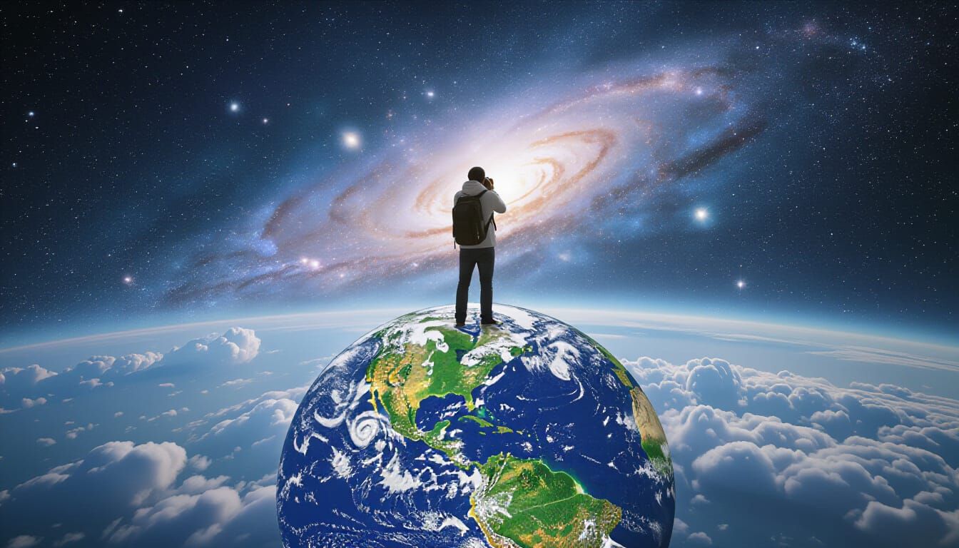 Photographer Captures World and Cosmos