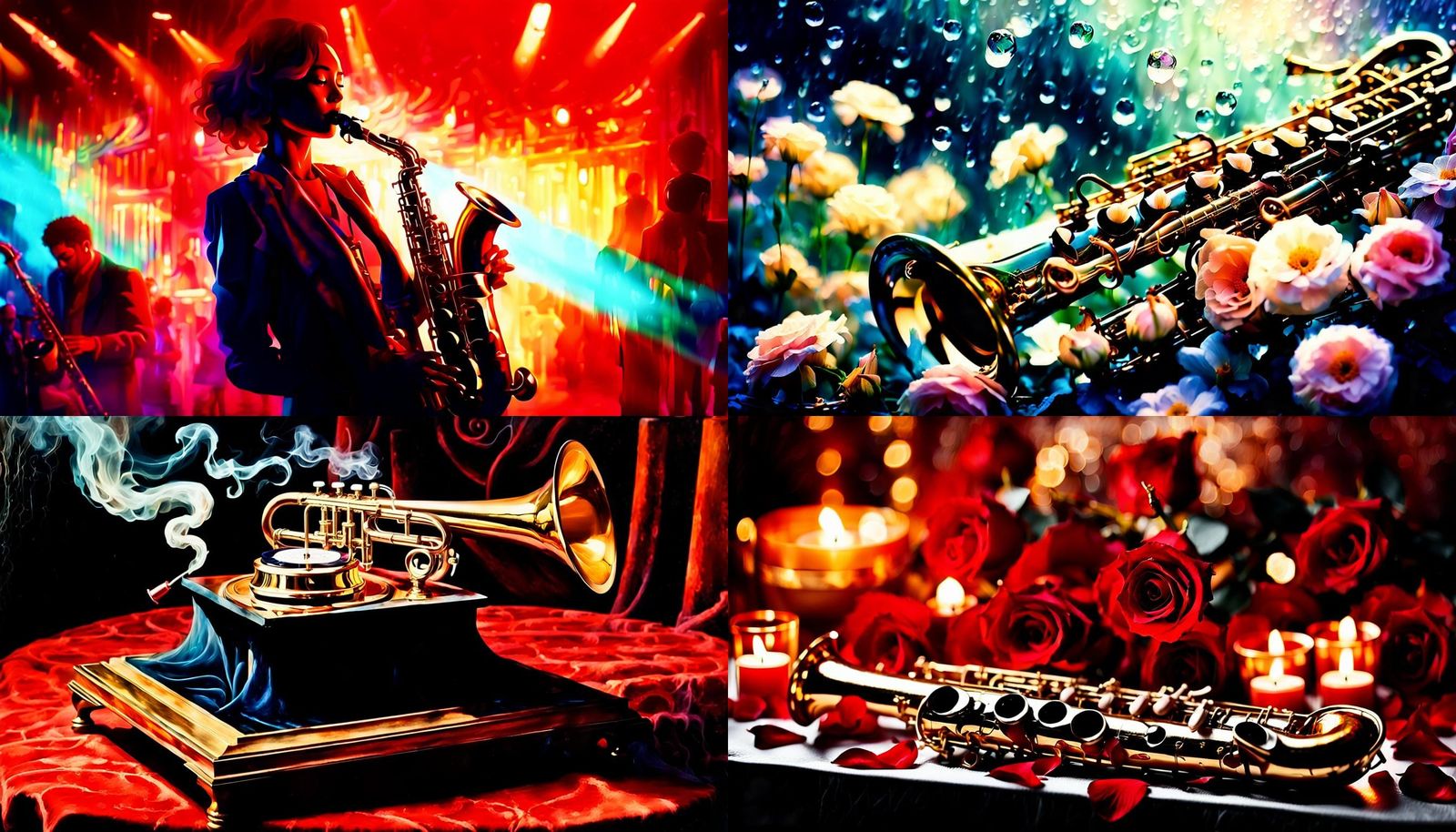 Saxophone: An Instrument of Love, AI Generated