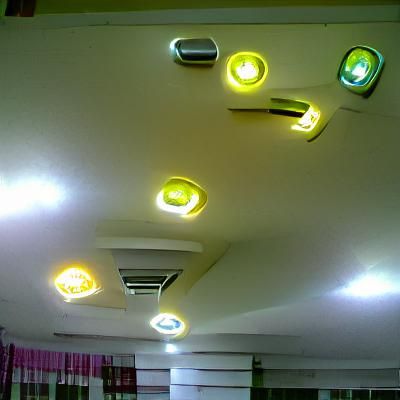 Abstract LED Light Display
