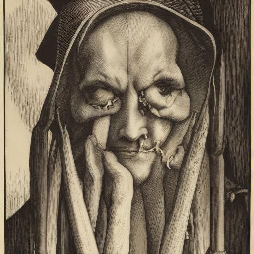 Bats in Vampire Castle: Gothic Baroque Digital Art