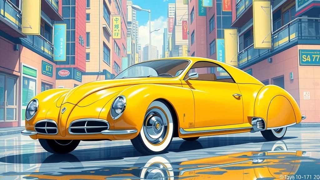 Anime Nature Wallpaper in Cyberpunk City