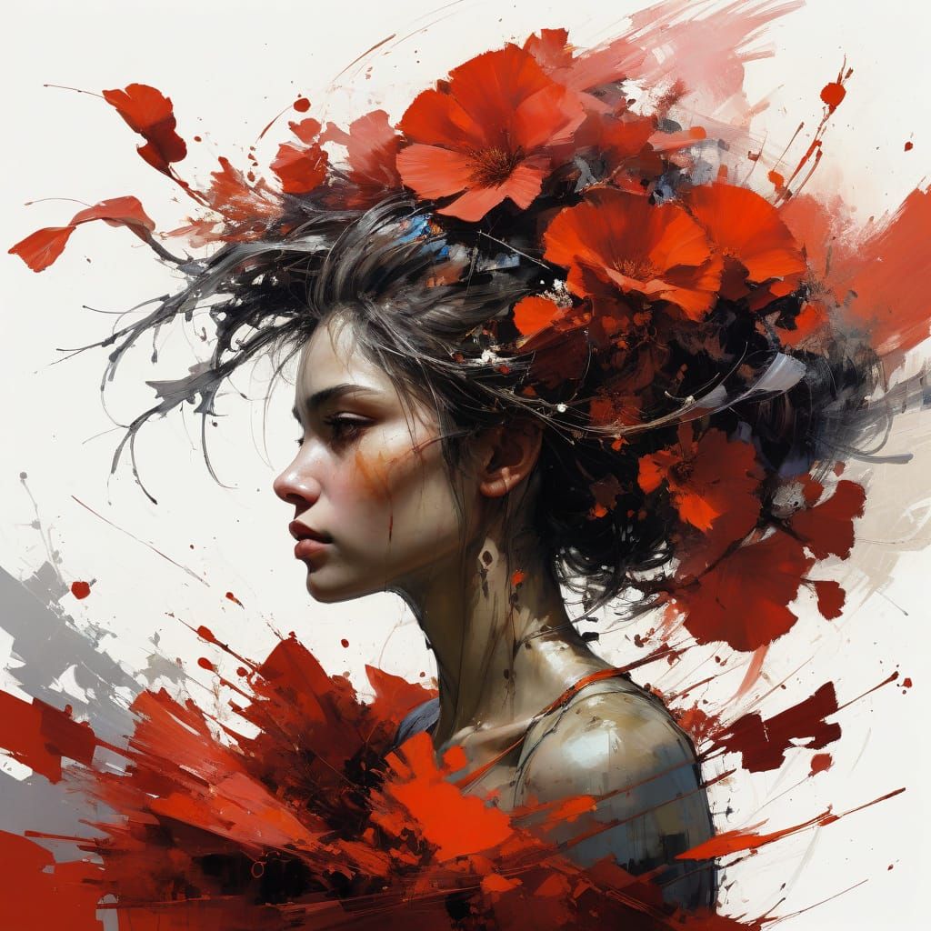 Detailed Fine Art Painting with Natural Lighting