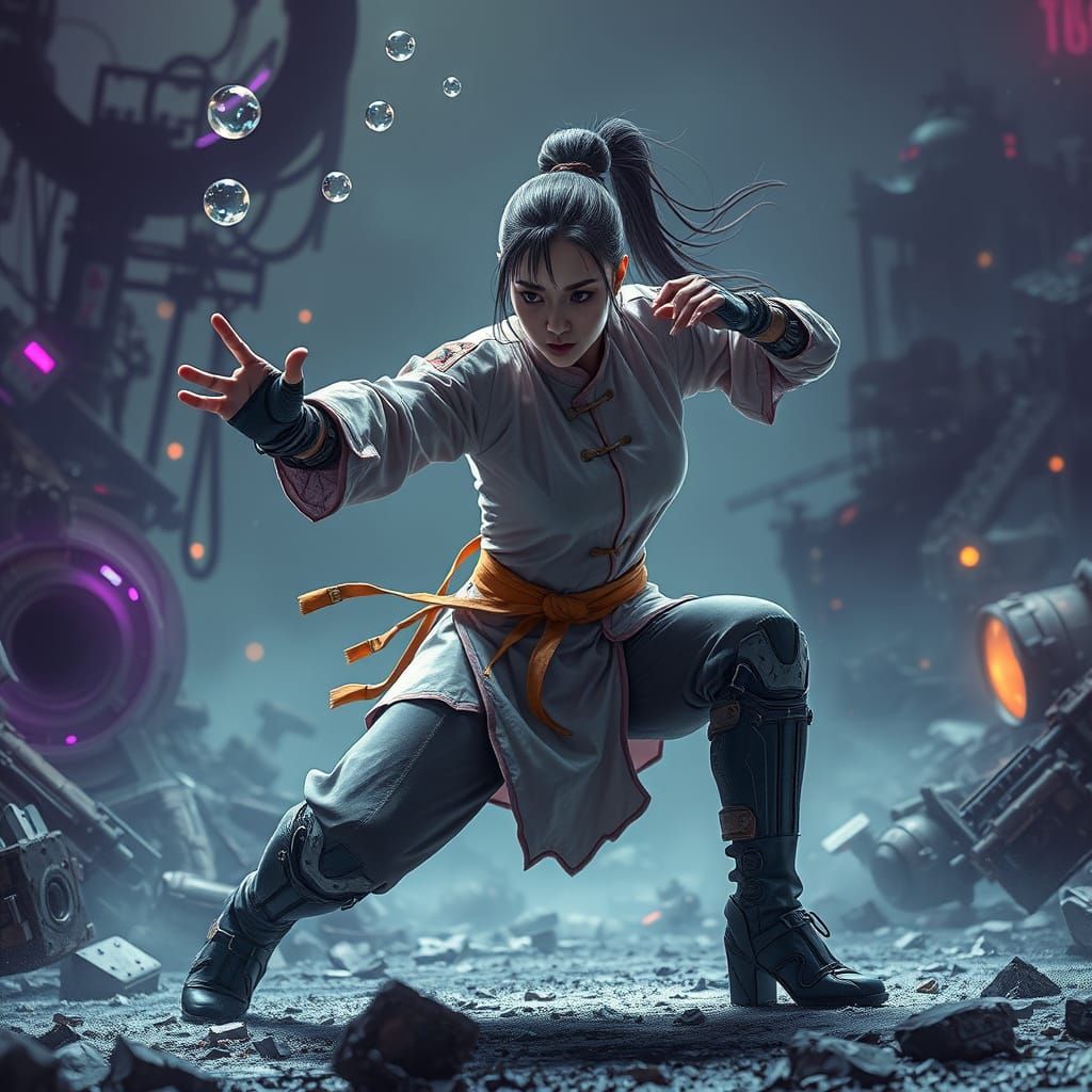 Northern Mantis Kung Fu Master in Wuxia World