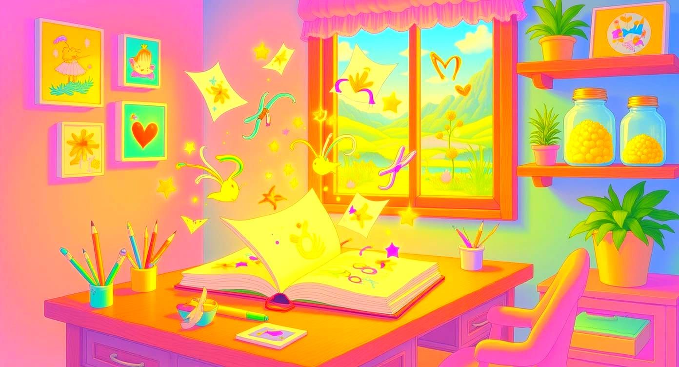 Whimsical Floating Studio Fills with Creative Energy