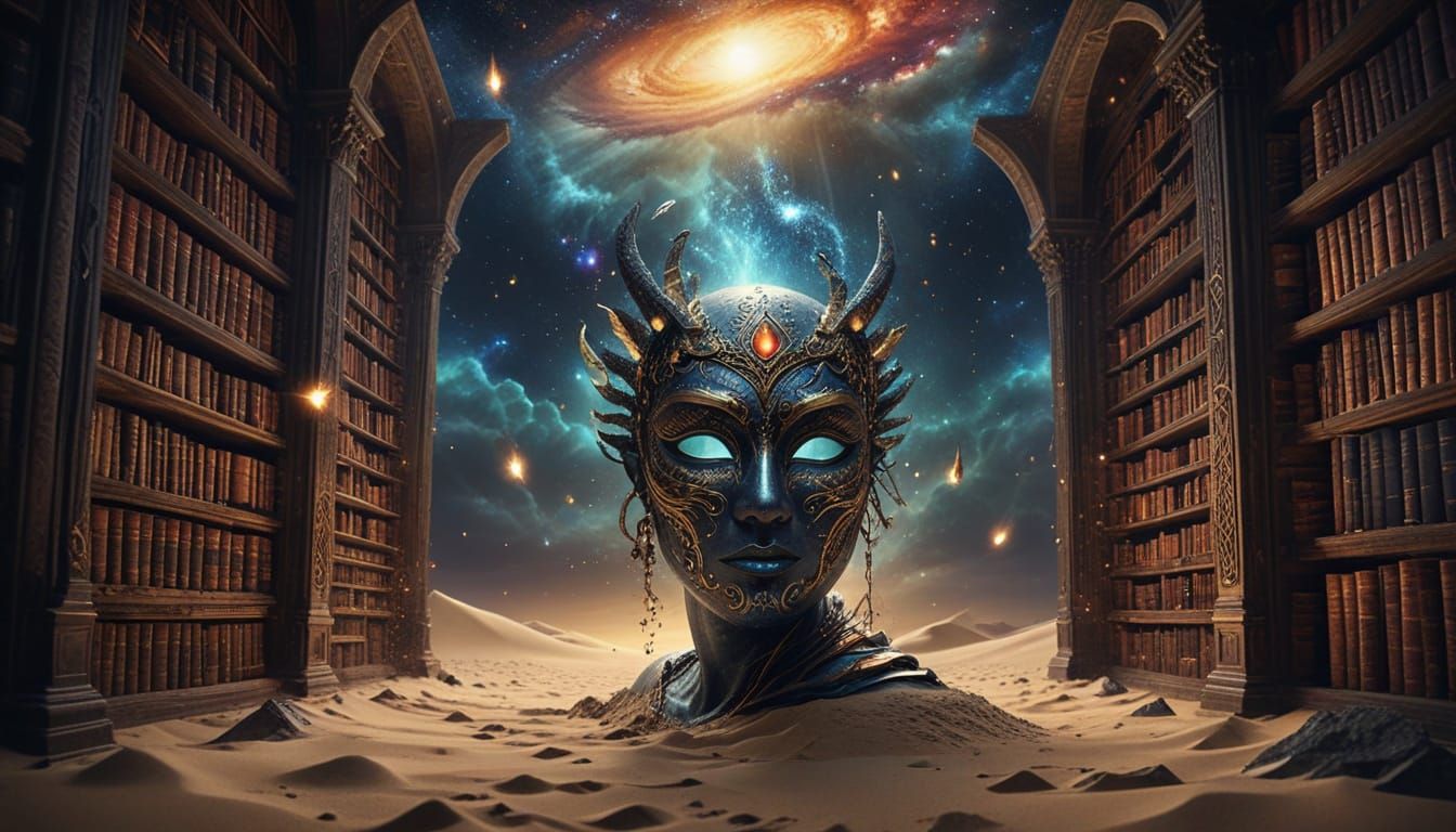 Cosmic Library of Ancient Wisdom