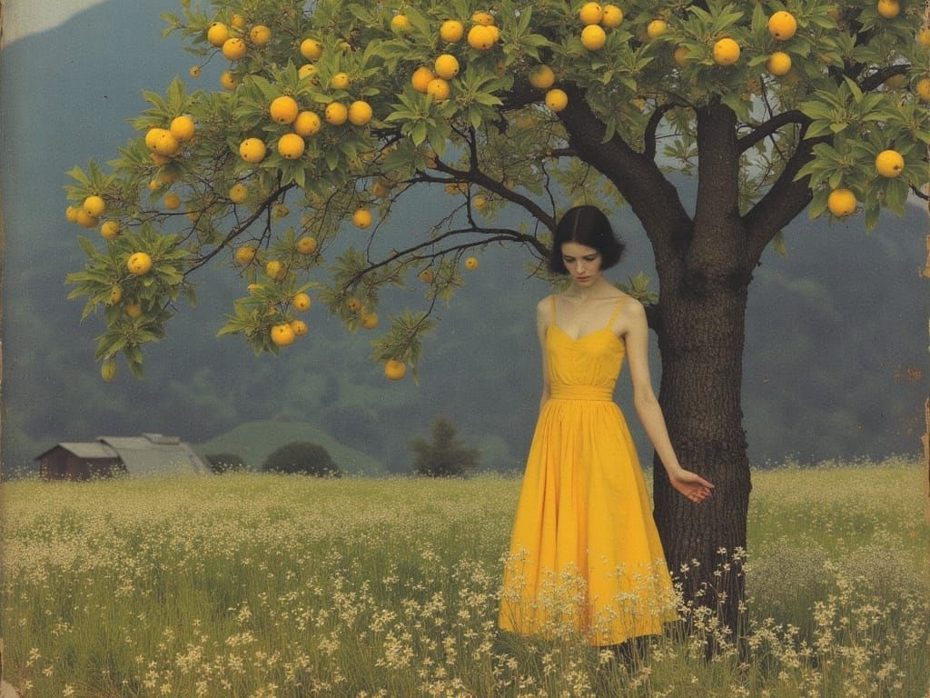 Dreamy Summer Afternoon in a Vibrant Impressionist Landscape