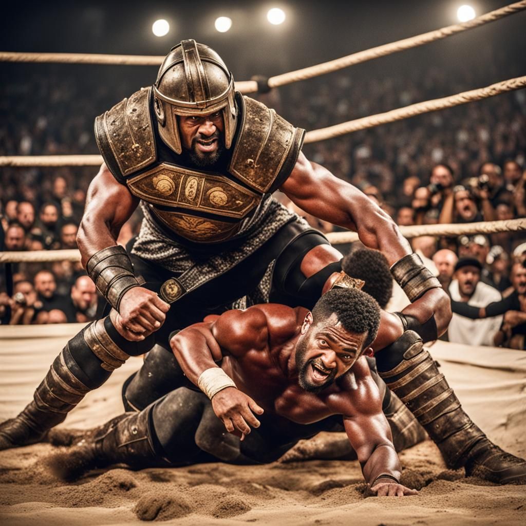 Game of Thrones Stars as Wrestling Gladiators