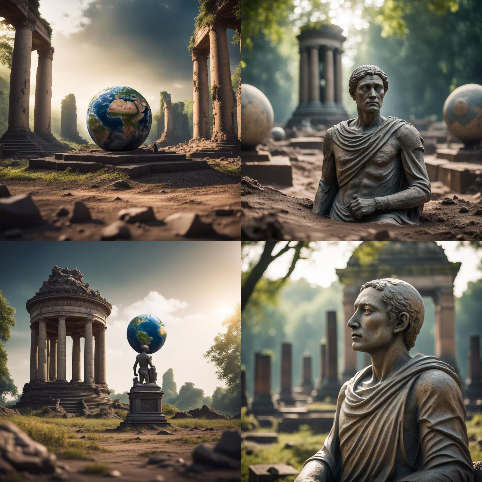Earth Abandoned: Forgotten Monuments in 8K Realism