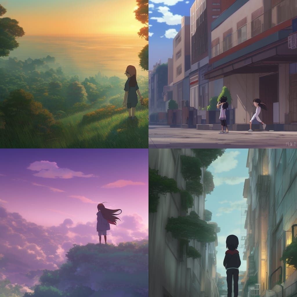 Anime Key Visual: September Eleventh Attacks in Ghibli Style