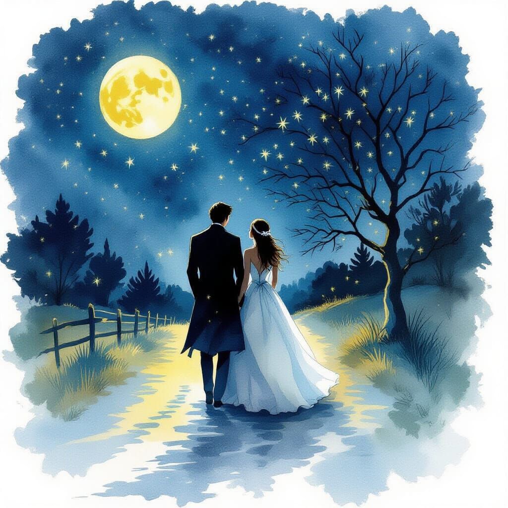 Dream Warriors: A Surreal Nighttime Battle