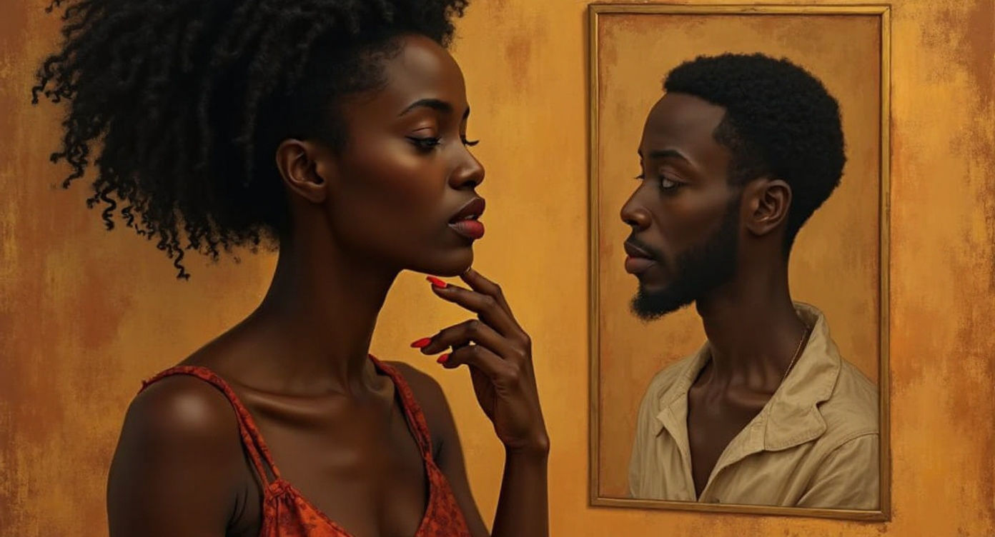 Black Woman's Future Love: A Rassouli Style Vision