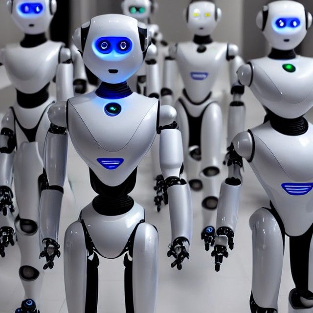 Robots Taking Over the Cityscape
