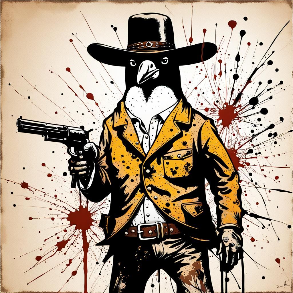 Cowboy Penguin