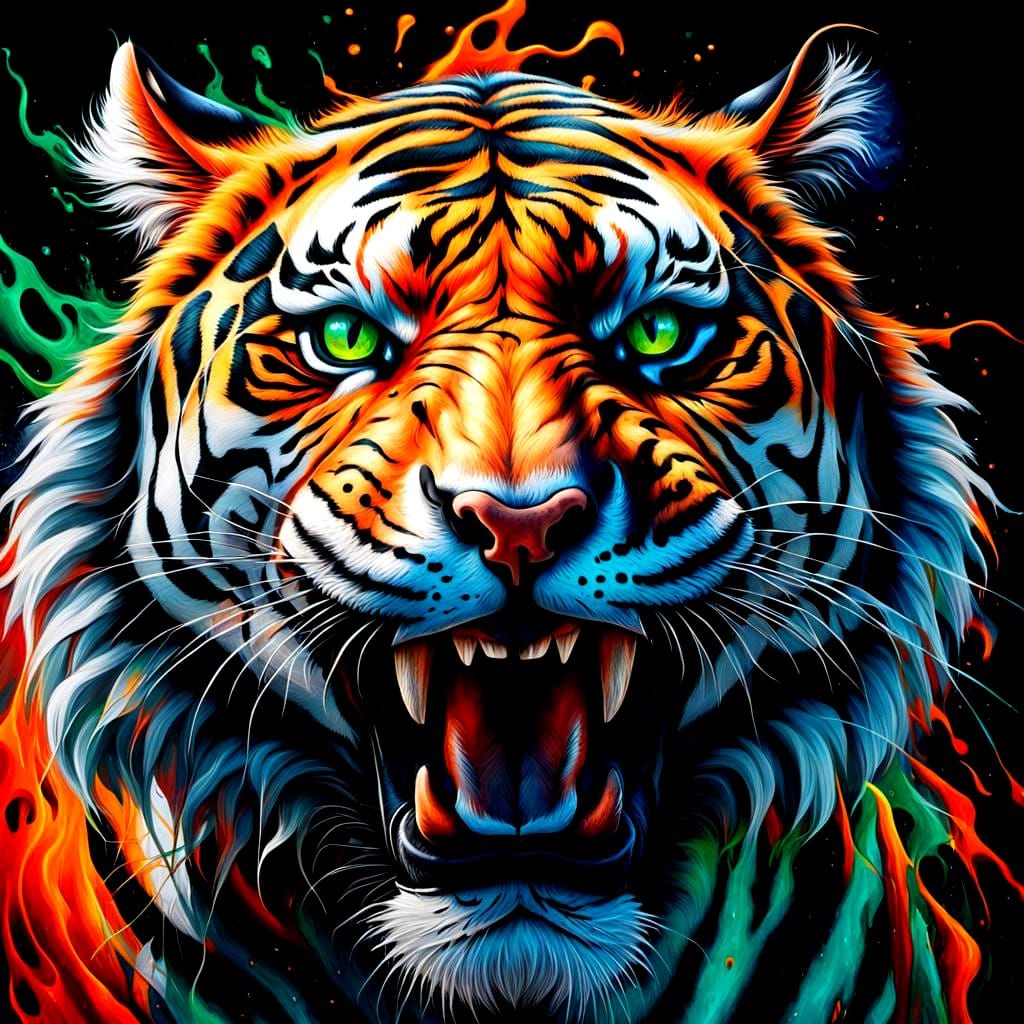 Tyger! Tyger! burning bright.