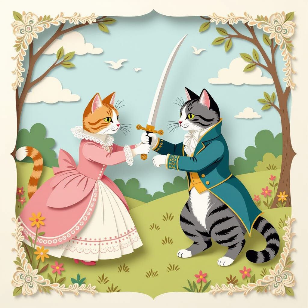 Prince greytom III hangs up his trusty steel. To his beloved...