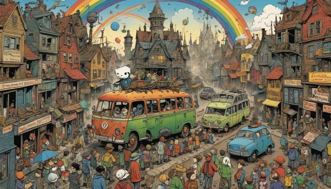 Post-Apocalyptic Fairytale: A Whimsical Dark Masterpiece