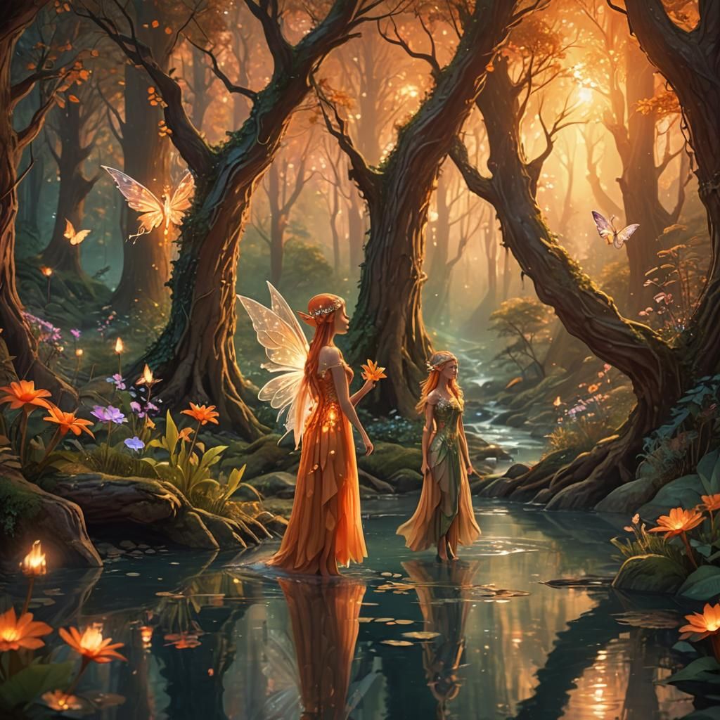 Whispers of the Enchanted Forest