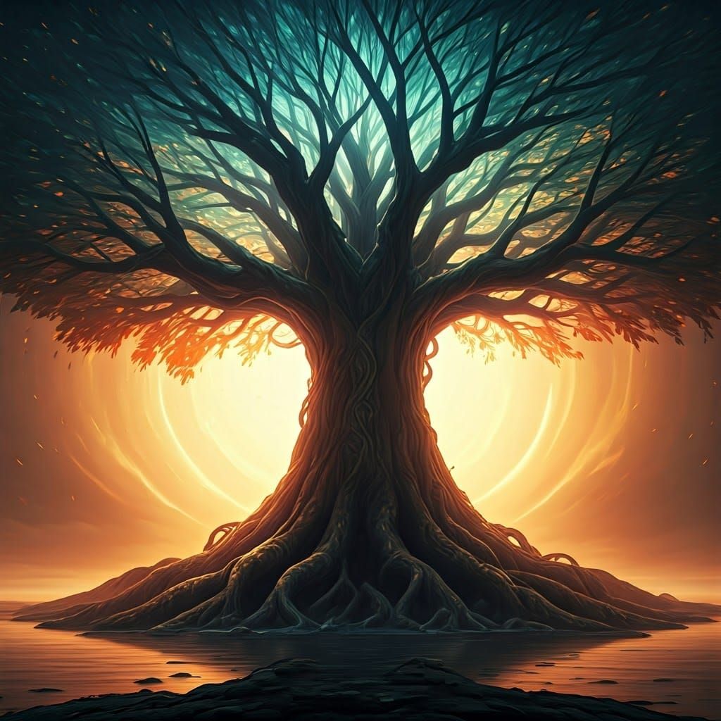 Tree of Friendship Concept Art in Unreal Engine