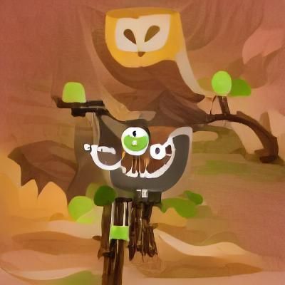 Ominous Duolingo Owl: A Surreal Encounter