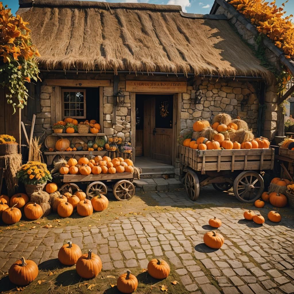 Autumn Harvest at Rustic Shipping Company