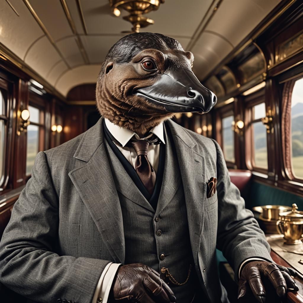 Victorian Platypus on the Australian Orient Express