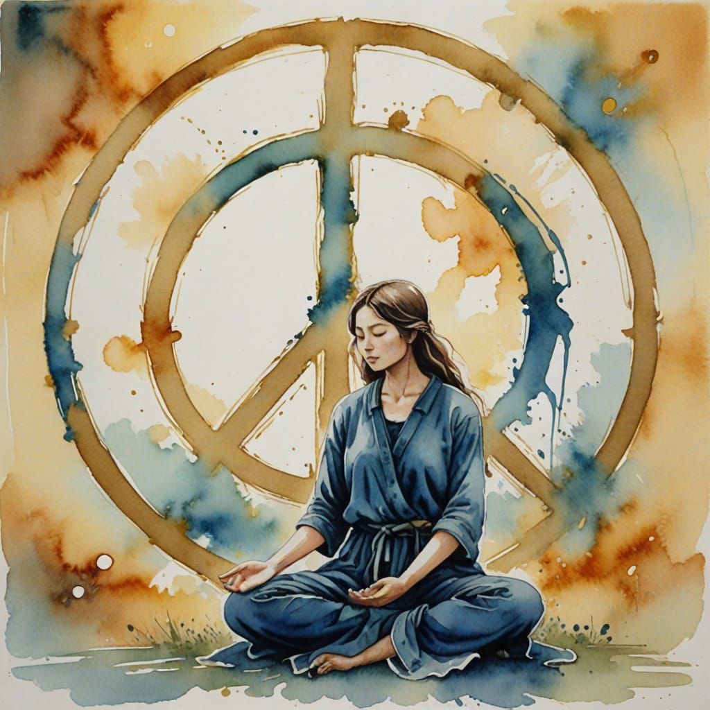 Golden Serenity in Harmony