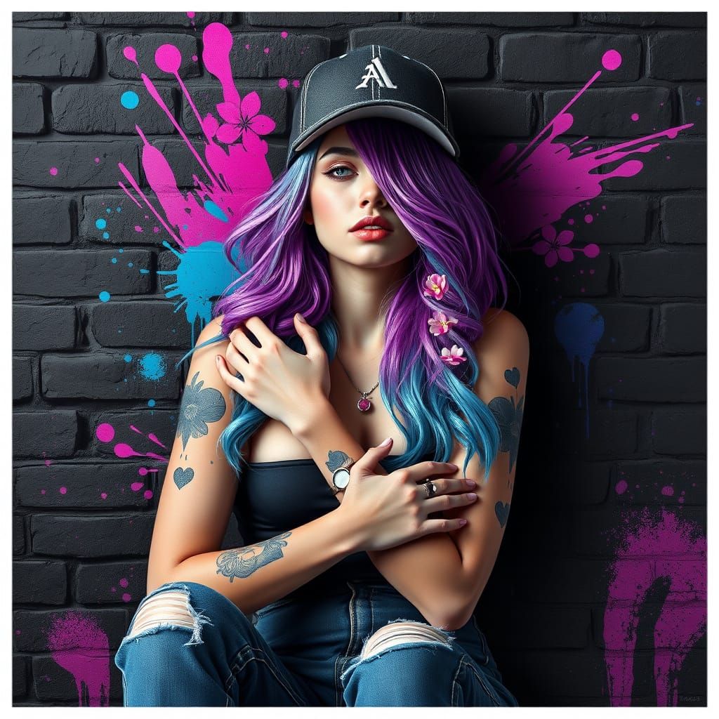 Hyperrealistic Digital Portrait in Charcoal and Graphite