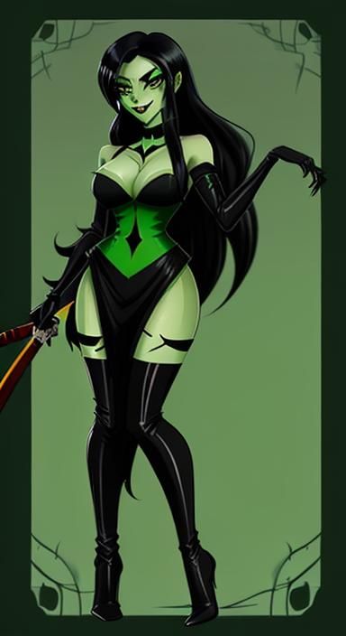 Shego as a Grimm from RWBY