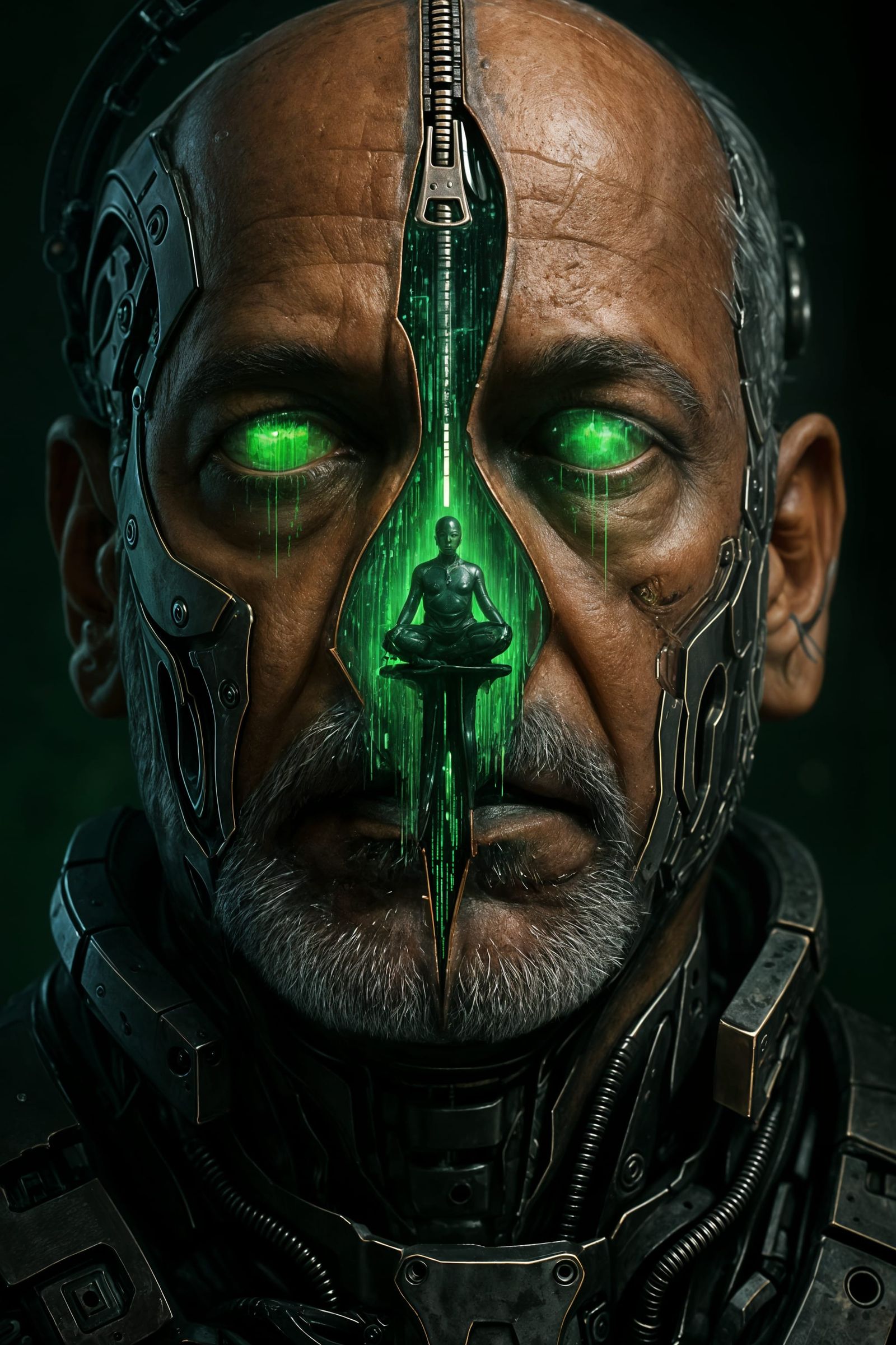 Cybernetic Humanoid's Inner World Revealed