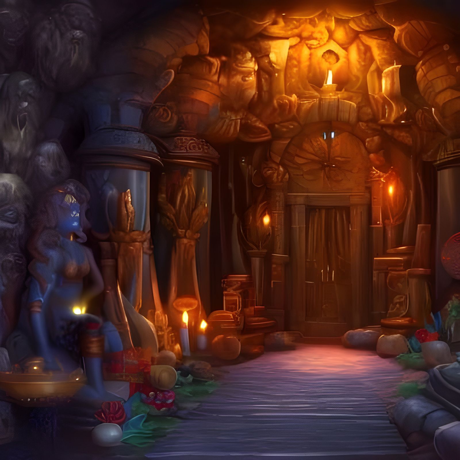 Cave of Wonder Filled with Treasure and Magic