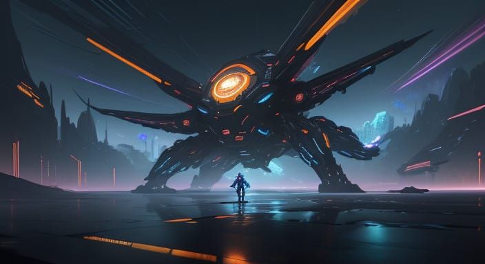 Virtual Gaming Platform in Stunning Cyberspace