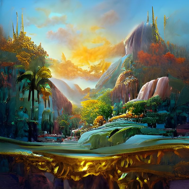 El Dorado: Lost City in Lush Valley