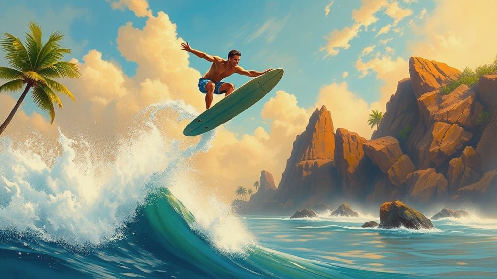 catching some air