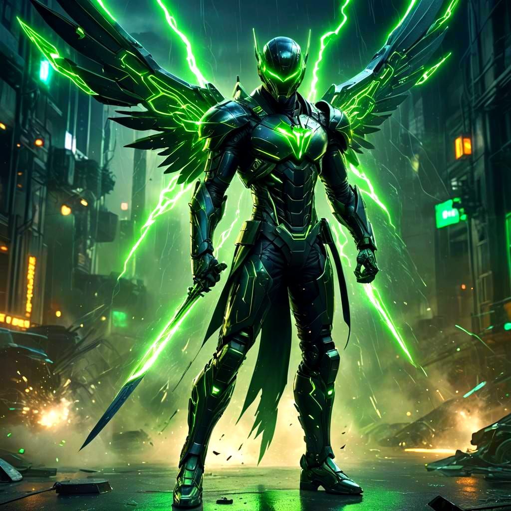 Cyberranger, Ultimate form, V1