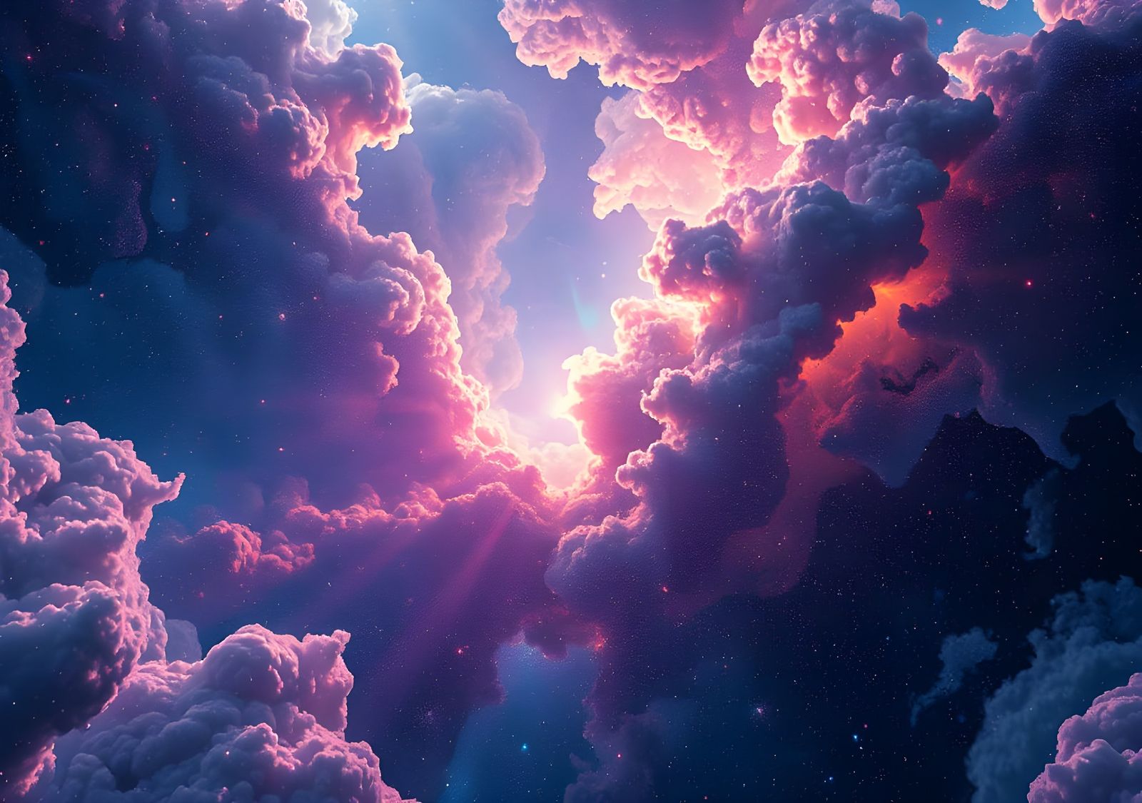 Abstract Psychedelic Vision Beyond Reality in 8K